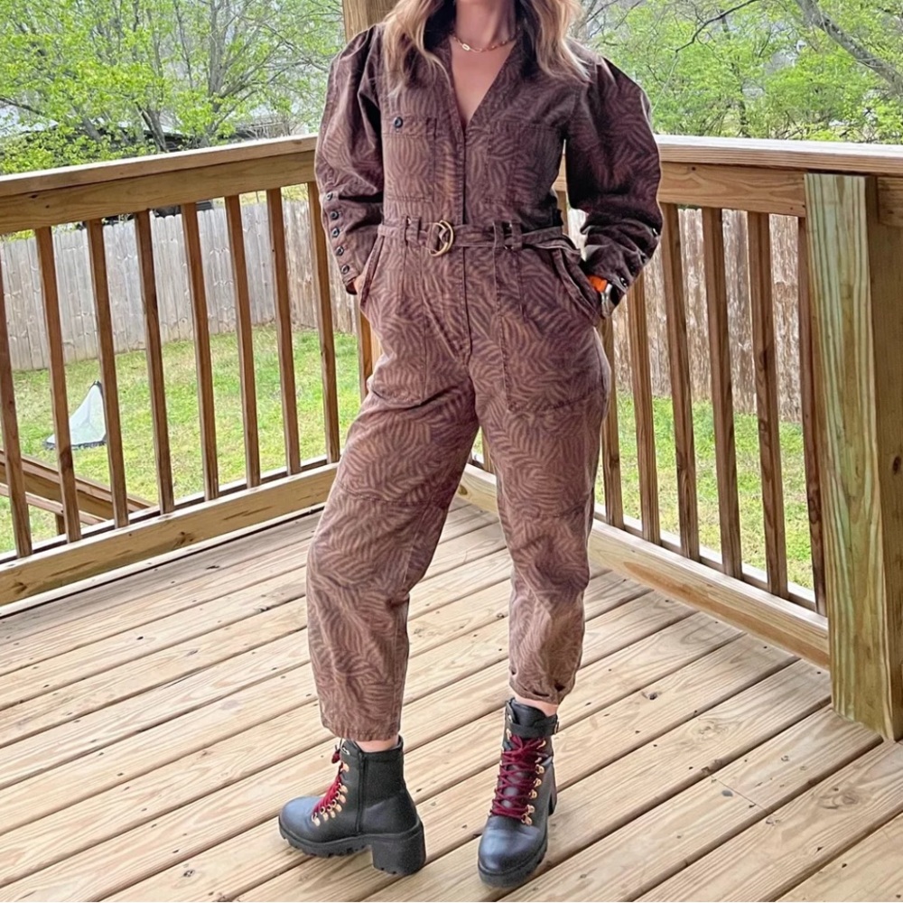 ULLA JOHNSON Ezra Jumpsuit Sz 4